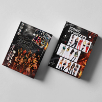 Cartes photo Kpop 55 pièces/boîte ILLIT KATSEYE ICONIC BY MISTAKE Lomo Card Kpop Photocard
