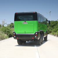 Nouveau Dongfeng 6x6 Off-Road Luxury Coach Bus De Transports 25 Seats Diesel City Buses Boîte de vitesses manuelle Camion en vente
