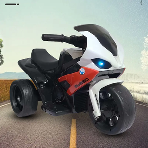 Moto électrique pour enfants, jouet à roulettes, 3 roues, lecteur MP3, fonctionne sur batterie, pour les enfants de 3 à 8 ans, unisexe - Product Image 2