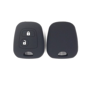 Protecteur de clé de voiture en Silicone, housse de clé à distance pour Peugeot 107 206 207 307 pour citroën C1 C2 C3 C4 Picasso pour Toyota <span class=keywords><strong>Aygo</strong></span> - Product Image 1