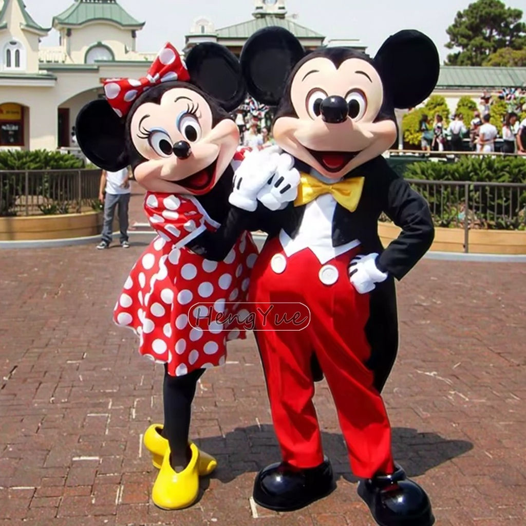 Mickey Minnie Mouse Mascot Costumes Fun Fancy Dress