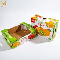 Cartons durables pour fruits et légumes, carton ondulé à double paroi, antichoc, pour l'expédition de fruits fragiles