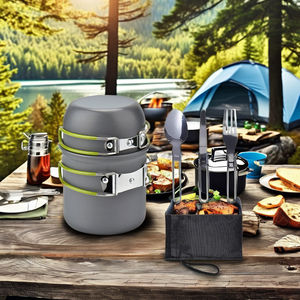 Настраиваемый портативный набор посуды для кемпинга - Product Image 2