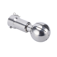 Balle de nettoyage rotative à installation rapide Wenhan SS304 forgée, raccord Tri-Clamp 1,5 pouce, pour usage en brasserie