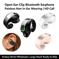 Nouveauté : Écouteurs sans fil Bluetooth OEM à conduction osseuse, casque TWS, oreillettes sport avec réduction de bruit et micro