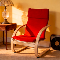 Produits les plus vendus sur Alibaba : fauteuil moderne en bois massif avec siège confortable pour la maison, le bureau, le salon