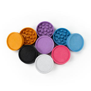 RTS Beyoulabs - Molinillo de Hierbas Secas Manual de Plástico de 55 mm, de 2 Capas, con Fibra Biodegradable, Accesorios para Fumar al por Mayor - Product Image 3