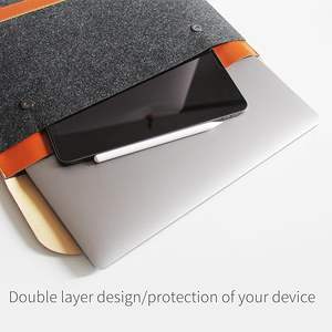 Bon marché, achat en vrac, mode tablettes portables en feutre, stockage de protection pour <span class=keywords><strong>ordinateur</strong></span>, sac de chargement, coques, mallette pour <span class=keywords><strong>ordinateur</strong></span> <span class=keywords><strong>portable</strong></span> - Product Image 6