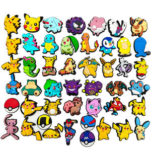 Dijes <span class=keywords><strong>de</strong></span> Goma Suave <span class=keywords><strong>de</strong></span> PVC con Diseño <span class=keywords><strong>de</strong></span> <span class=keywords><strong>Pikachu</strong></span> y Pokémon para Zapatos, Venta al por Mayor - Product Image 1