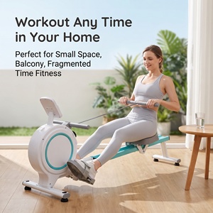 Máquina de <span class=keywords><strong>Remo</strong></span> Magnética Silenciosa <span class=keywords><strong>para</strong></span> Fitness, Ahorra Espacio, Multifuncional, <span class=keywords><strong>para</strong></span> Gimnasio y Hogar - Product Image 5