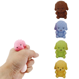 Pelota Antiestrés de TPR Suave y Blanda con Forma de Perro, Juguetes Sensoriales para Aliviar el Estrés, Certificación ASTM/EN71/CE, para Niños y Niñas de 8 a 13 Años - Product Image 1