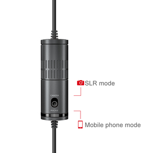 New Condenser Di Động Có Dây Ve Áo Lavalier Micrô Cho Vlog Điện Thoại Máy Quay Phim DSLR - Product Image 3