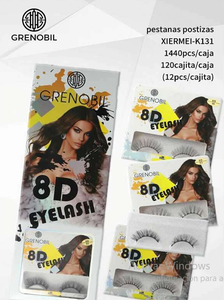 ขนตาปลอมเกรโนบิล 8D ขนตาปลอมแบบเส้นใยสังเคราะห์เพิ่มวอลลุ่ม - Product Image 3