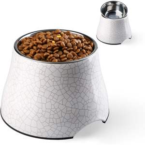 Comedero Elevado para Perros de Acero Inoxidable M2 Cups con Diseño Antideslizante para Uso en Interiores - Product Image 2