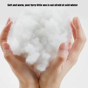 Kostenlose Probe: Warmes, tiefes Schlafnest für den Winter – halb geschlossenes Katzenbett, Plüsch, rund, Haustierkörbchen, Kokon, Welpenbett - Product Image 2