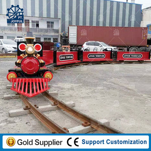 Train électrique 3KW pour enfants Aire de jeux extérieure en acier Parc d'attractions pour centres commerciaux Vente de parcs à thème - Product Image 4