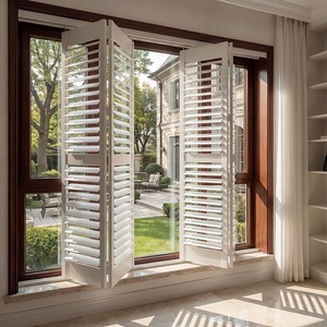 <span class=keywords><strong>Volets</strong></span> persiennes PVC et aluminium sur mesure, prix usine, pour fenêtres de chambre et d'entrée, horizontaux, faciles à nettoyer, vente en gros, OEM, pas cher - Product Image 2