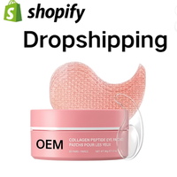 Meilleur Agent Dropshipping DDP USA UE UK 1688 Chine – Patchs Oculaires Anti-Cernes Anti-Âge Hydratants pour le Contour des Yeux