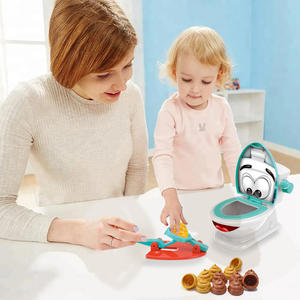 Famille drôle jeu jouet créatif tirer le caca famille caca tirer le jeu de toilette pour les enfants - Product Image 5
