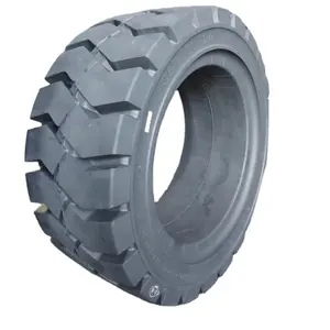 hot sale no puncture forklift solid tires 355/50-20 3555020 industrial tire for forklift solid tire linde