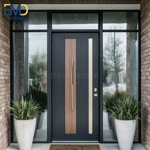 Puertas Dobles Francesas con Combinación de Madera y Vidrio - Product Image 4