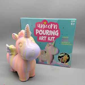 Kits de peinture <span class=keywords><strong>licorne</strong></span> ours fluide bricolage avec peinture acrylique fluide pour enfants <span class=keywords><strong>licorne</strong></span> lumineuse créative faite <span class=keywords><strong>à</strong></span> la main - Product Image 2