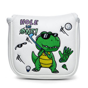 Hot Selling Embroidery Logo Golf <b>Putter</b> Headcover Pu Leather Golf <b>Putter</b> <b>Cover</b> Mallet - Product Image 6