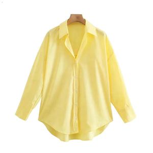 Blouses Amples en Mousseline de Soie pour Femme, Style Vintage, Manches Longues Boutonnées, Formelles en Polyester, Idéales pour le Bureau, Taille XS - Product Image 4