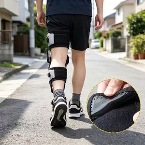 Placa de Soporte Ajustable para Talón, Fascitis Plantar, Soporte de Tobillo, Unisex, Transpirable, de Nailon y Algodón, para Deportes, Talla Única - Product Image 1