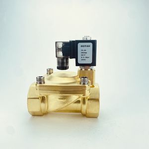 Hoyan PX-40 1 1/2in 6/4in NC <span class=keywords><strong>2</strong></span>-Wege-Pilotmembran 16bar Messing Elektrisches Wasser Luft Gas Magnetventil - Product Image 6