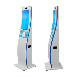 Schermo Touch Interattivo Android da 21,5 Pollici con Lettore di Codici a Barre LCD ad Alta Risoluzione per Check-In <span class=keywords><strong>Self</strong></span>-<span class=keywords><strong>Service</strong></span> in Aeroporto - Product Image 1