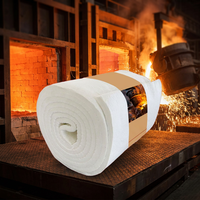 Couverture en fibre céramique 1260C avec laine céramique intégrée pour la construction de fours industriels – Commande en gros