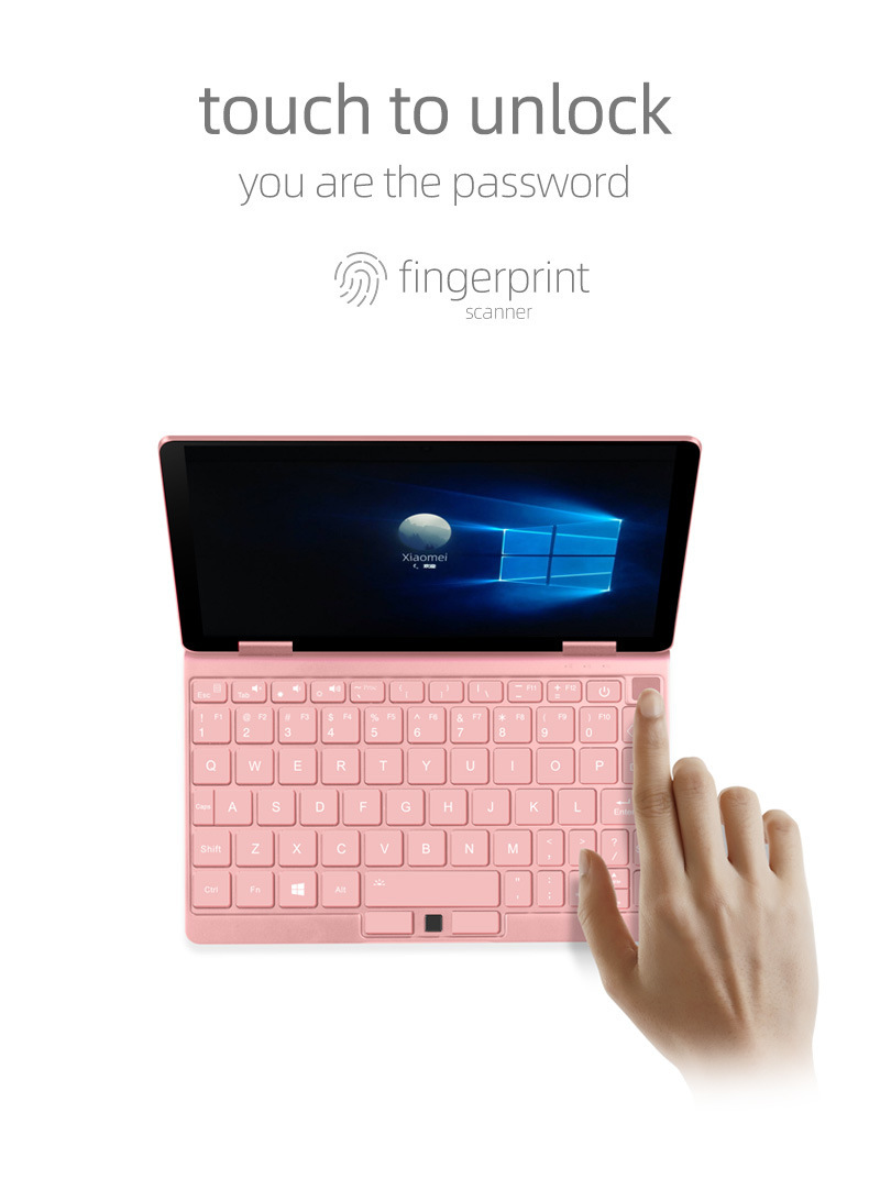 Una netbook onemix 3s plus intel core i3-10110Y 8GB 256GB SSD 2560 * 1600PIX apoyo stylus 8,4 pulgada portátil pequeña