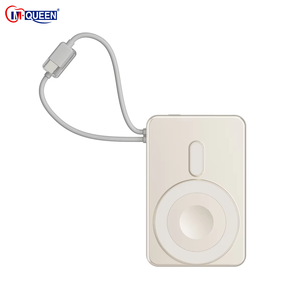 Banco de Energía de Polímero de Litio con Pantalla LED de Carga Rápida y Logotipo Personalizado, 10000 mAh, con 2 Cables de Carga para Teléfono - Product Image 1