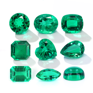 Esmeralda Colombiana de Laboratorio, Corte Asscher, 3.5*3.5mm-10*10mm, Esmeralda Hidrotermal Cultivada en Laboratorio - Product Image 3