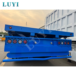 Nhiệm vụ nặng nề 3 trục nền tảng Trailer tiêu chuẩn 20 và <span class=keywords><strong>40</strong></span> chân <span class=keywords><strong>container</strong></span> công nghiệp sức mạnh Thiết kế khung gầm - Product Image 6