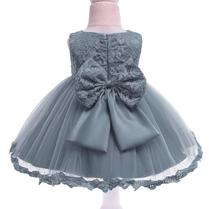 Productos Nuevos y Populares, Ropa para Niños, Vestido de Fiesta con Diseño de Flores para Niñas, Vestido de Cumpleaños para Bebés - Product Image 2