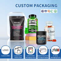 Gummies Oursons Personnalisés 3D en Forme de Bouteille, Sans Sucre, Végétaliens, Halal, Biotine, Vitamines, Peau, Cheveux, Oméga 3, Multivitamines, Protéines, Collagène
