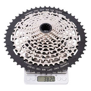 Piñón Libre para Bicicleta MS de 12 Velocidades 10-52T, Cassette de Bicicleta de Montaña Ligero de Aleación de Aluminio Ahuecado - Product Image 1