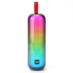 TG384K Charming PORTABLE <strong>SPEAKER</strong> OUTDOOR INDOOR COLORFUL HALF LED HALF FABRIC CUSTOM BRAND Wireless <strong>SPEAKER</strong> with Microphone - Product Image 3