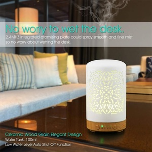 Plastic LED Color <b>Diffuser</b> Ultrasonic Timing USB App-Controlled Eco-Friendly Essential Oil Aroma <b>Diffuser</b> <b>Bottle</b> Household Hotel - Product Image 5
