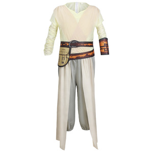 Disfraz de Cosplay de Fala Rey para mujer adulta, disfraz de Star Wars The Force Awakens, traje de Halloween, pantalones, cinturón, brazalete, puños - Product Image 5
