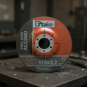 Disco Abrasivo con Centro Depresado Ttake de 150x6.5 mm para Desbarbado de Acero - Product Image 3