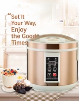 Pot de Fermentation Automatique Domestique, Grande Capacité 7,5L, pour Ail Noir, Natto, Vin de Riz Sucré, Fermenteur à Yaourt
