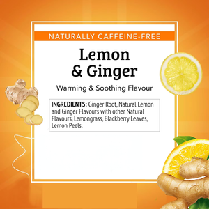 Sachets de Tisane Personnalisés OEM ODM au Curcuma, Gingembre et Citron, Sans Caféine, Formule de Soutien Nutritionnel Quotidien - Product Image 2