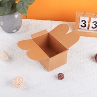 Boîte en papier pour biscuits, pâtisseries, bonbons, emballage alimentaire, boîte cadeau
