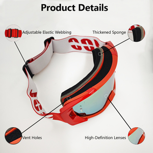 <span class=keywords><strong>Gafas</strong></span> de <span class=keywords><strong>Motocross</strong></span> 100LK, <span class=keywords><strong>Gafas</strong></span> para Motocicleta Todoterreno, Compatibles con Colores Personalizados y Otros Atributos, Se Pueden Usar para Esquiar y Conducir - Product Image 3