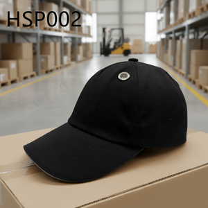 Casco de Seguridad ZYF, Estilo Verano, Ligero, Resistente a Impactos, Negro, con Orificios de Ventilación, Diseño Anti-Impactos, para Talleres, Modelo HSP002 - Product Image 1