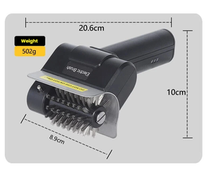 Brosse de nettoyage électrique pour barbecue 600 tr/min, rouleau brosse en acier inoxydable, outil de nettoyage sans fil pour barbecue, brosse de nettoyage 2000 mAh - Product Image 6