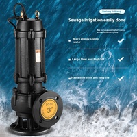 Moteur électrique triphasé WQ 40 M³h Pompes à eau d'égout Pompe submersible